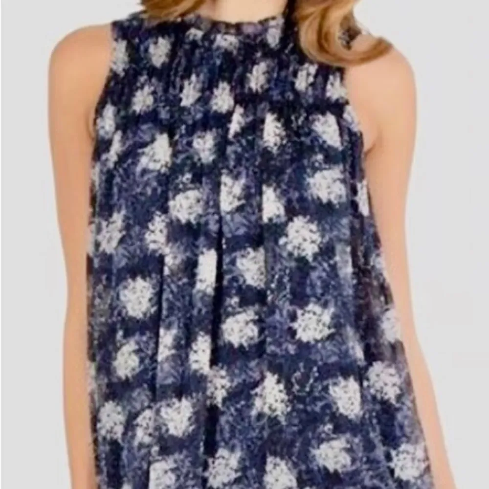 Joie - Mini Dress in Baltic print Size medium - Image 4