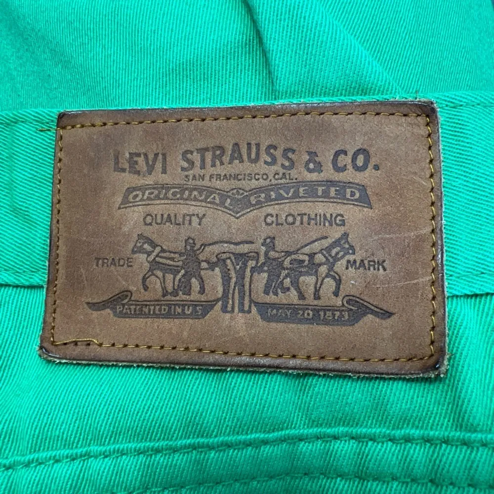 Vintage 1984 LA Olympic Games Official Staff Green‎ Levi’s Uniform Pants - Image 6