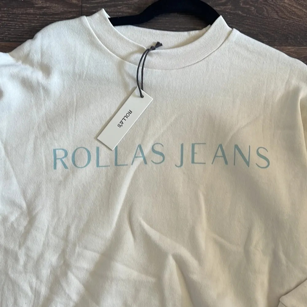 ROLLA'S X SOFIA RICHIE - EDITORIAL SLOUCH SWEATER IN SALT - Image 4