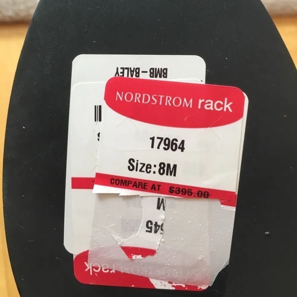 Bettye Muller Color Block Suede Booties in Black, Navy, Size 8 - Image 6