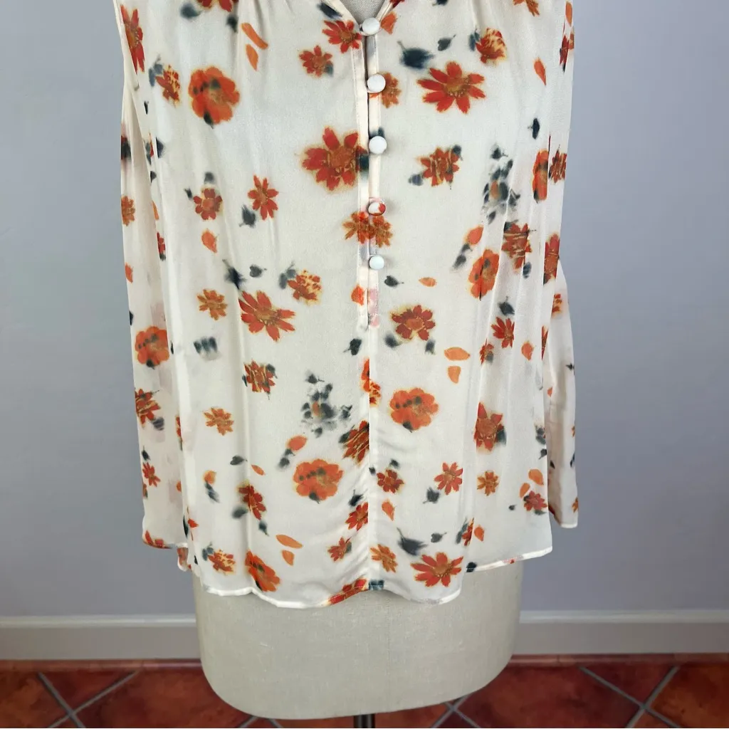 Rag and Bone  Cassie Printed Tank Top - Image 5