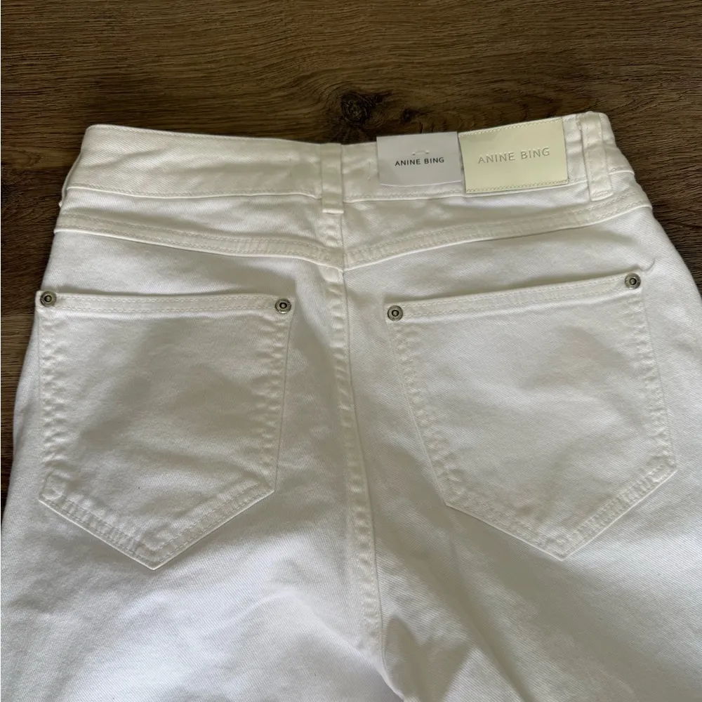 Anine Bing Frida Jean White - Image 8