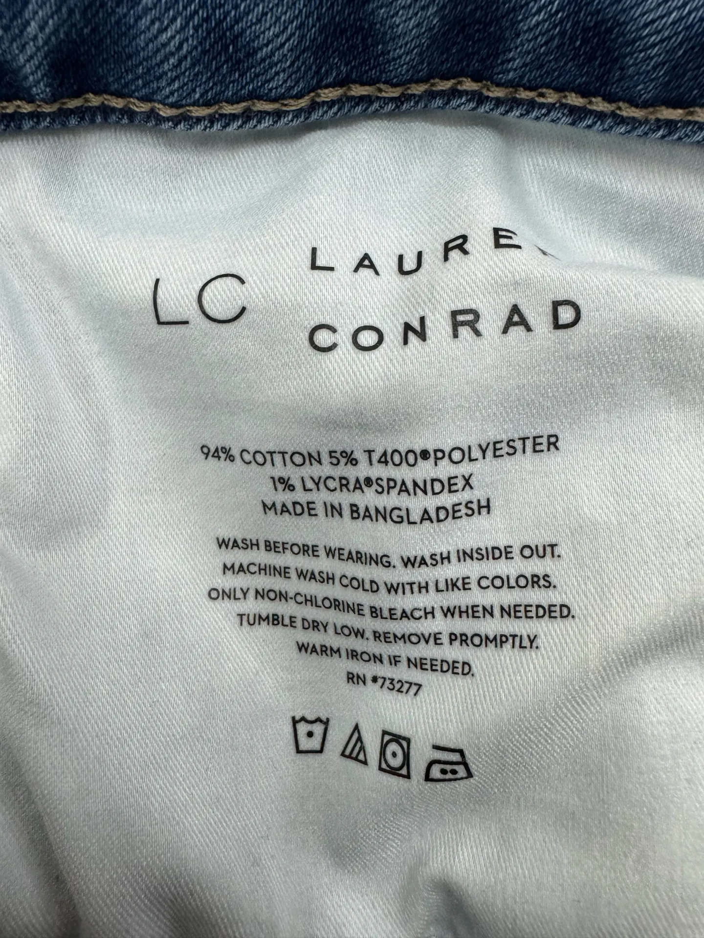 Lauren Conrad Skinny Ankle Denim Jeans Size 16 - Image 7