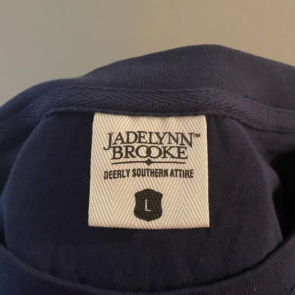 Jadelynn Brooke College Long Sleeve Tee for State of Florida. Sz Lg Navy - Image 4