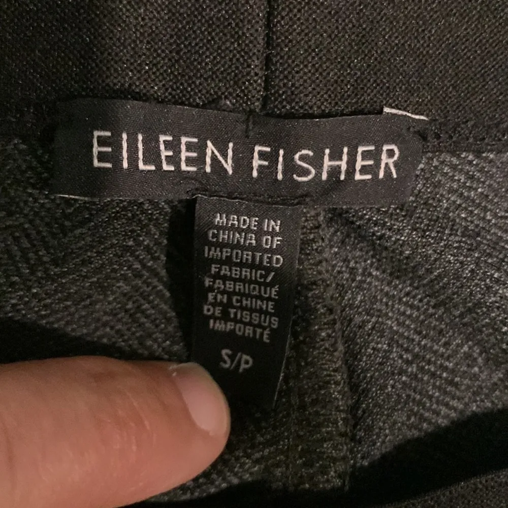 Women's Eileen Fisher Gray Pull-On Leggings Pants Trousers Size Small EUC #7600 - Image 6