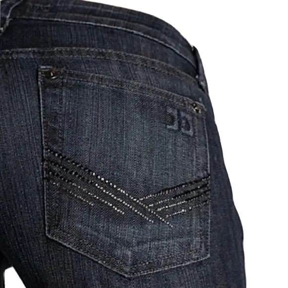 new Y2K: Joe's Jeans ⍟ Swarovski Crystal Honey Flare Leg Jean ⍟ Hedrin Wash ⍟ 27 - Image 2
