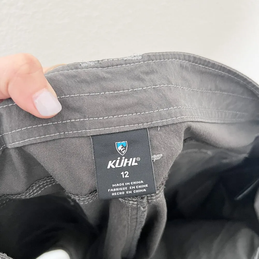 [Kuhl] Gray Hiking Outdoors Cargo Shorts Gorpcore Bermuda Stretch Casual Size 12 - Image 10