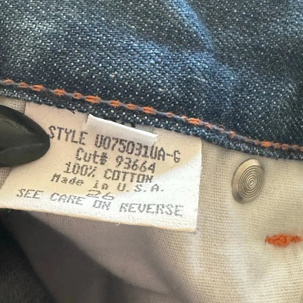 Paul & Joe Blue Faded Straight Leg Jeans Size 26 - Image 6