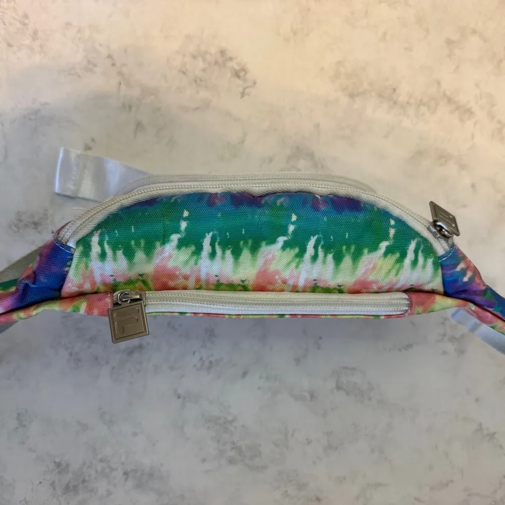 Fila Unisex Fanny Pack Belt Bag, OS, Multicolor Rainbow Tie Dye - Image 3