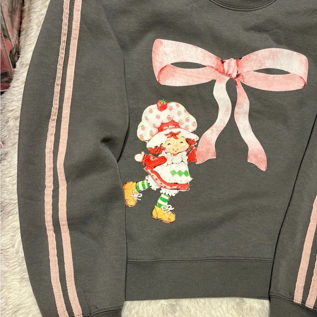 Strawberry Shortcake Pink Bow Sweatshirt Size undefined - Image 5