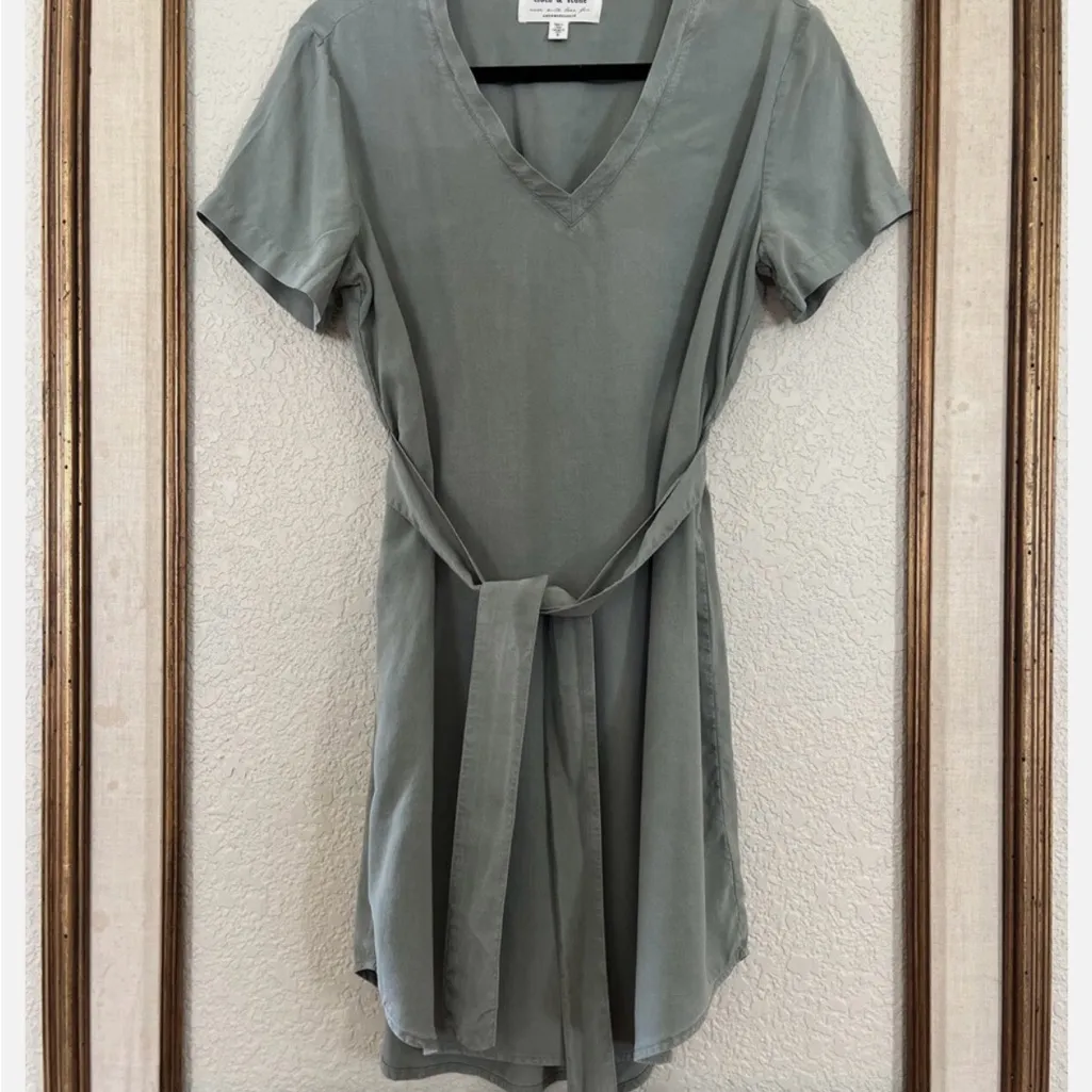 Anthropologie Light Green Mini Dress - Image 6