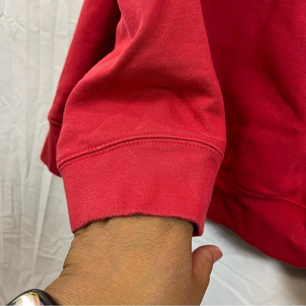 GAP Red Hoodie with Disney Characters SZ L - Image 4