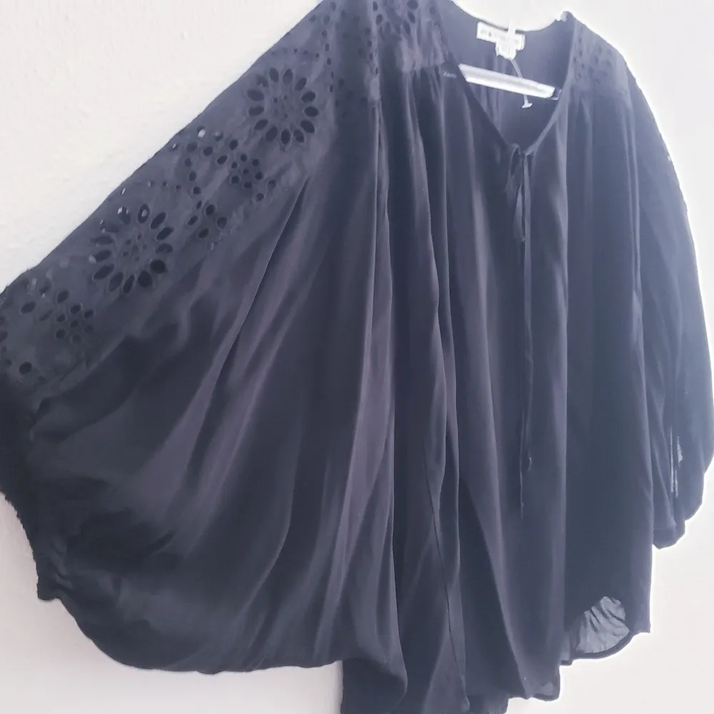 Young Fabulous & Broke Eyelet Long Sleeve Blouse - Image 3