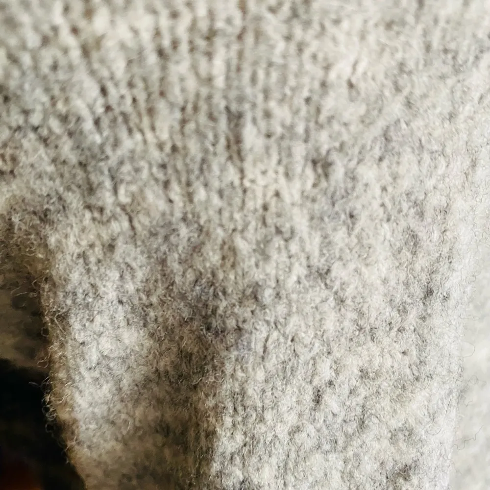 Cousin Johnny grey wool sweater with black beading and embroidery. Size S. EUC. Gray - Image 8