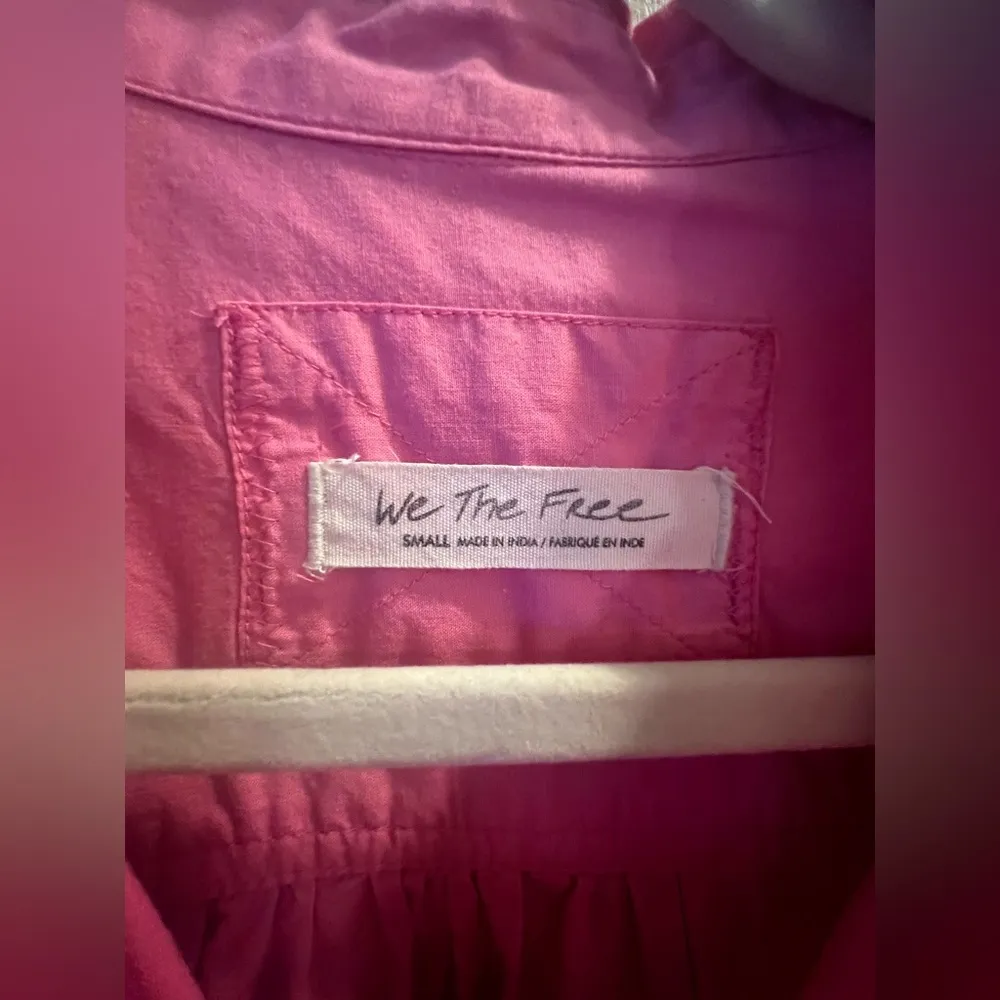 We The Free Womens Collared Poplin Button-Down Top - Image 5