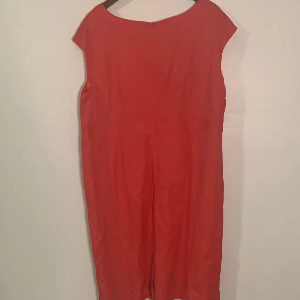 Jessica London Vibrant Red Midi Dress - Image 5