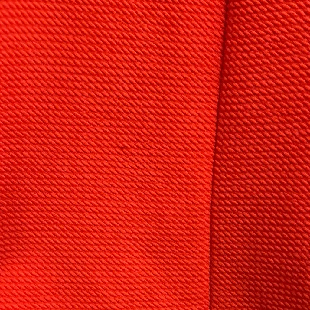 Umgee Orange Textured Oversized Dolman Short Sleeve V-Neck Dress Size Small - Image 8