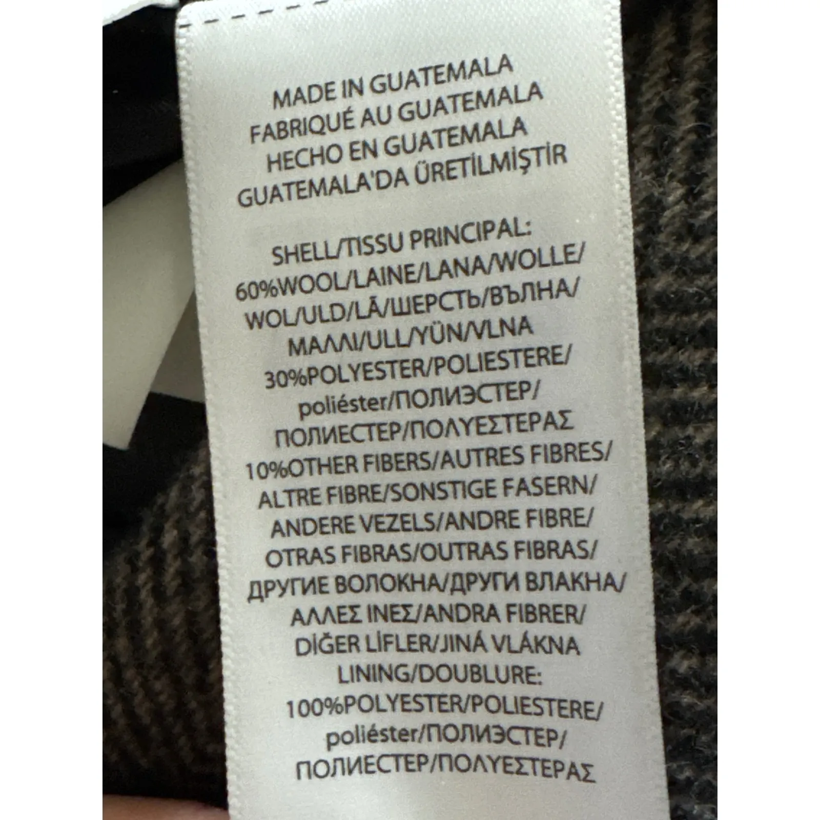 Lauren Ralph Lauren Herringbone Wool Blend Coat Women's Size 6 Preppy Cozy - Image 8