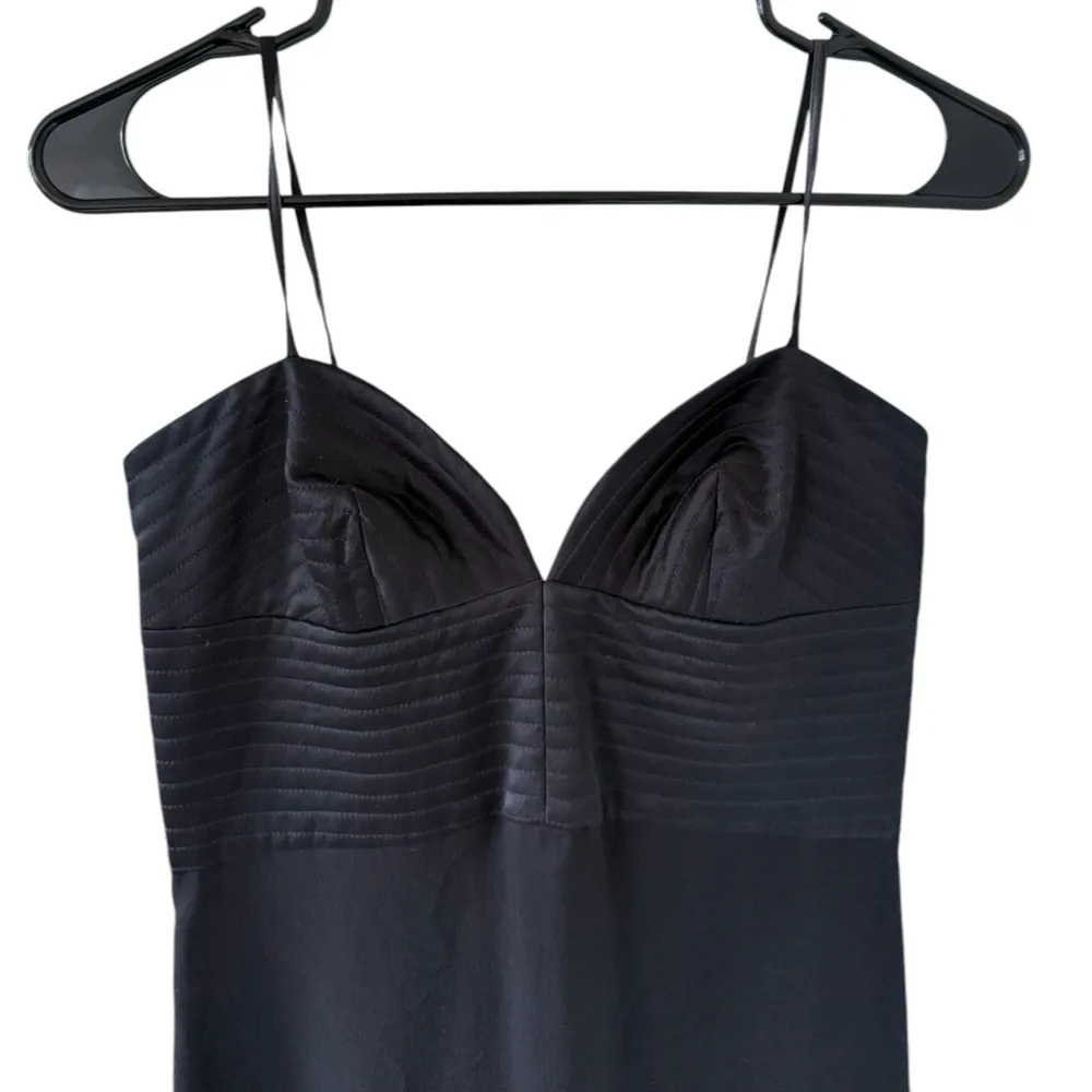 Max Mara Black 100% Silk Slip Dress - Image 2