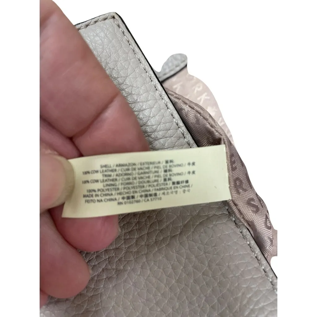 Kate Spade Womens Leather Black Gray charmed crossbody Handbag  Small SKU 8530 - Image 16