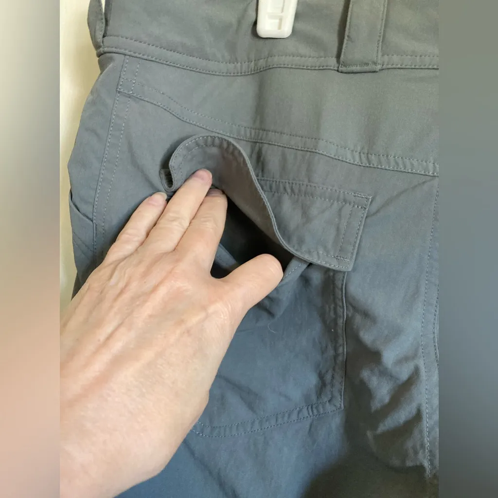 REI Screeline Gray Lightweight Outdoor Hiking Pants Size 12 - Image 12