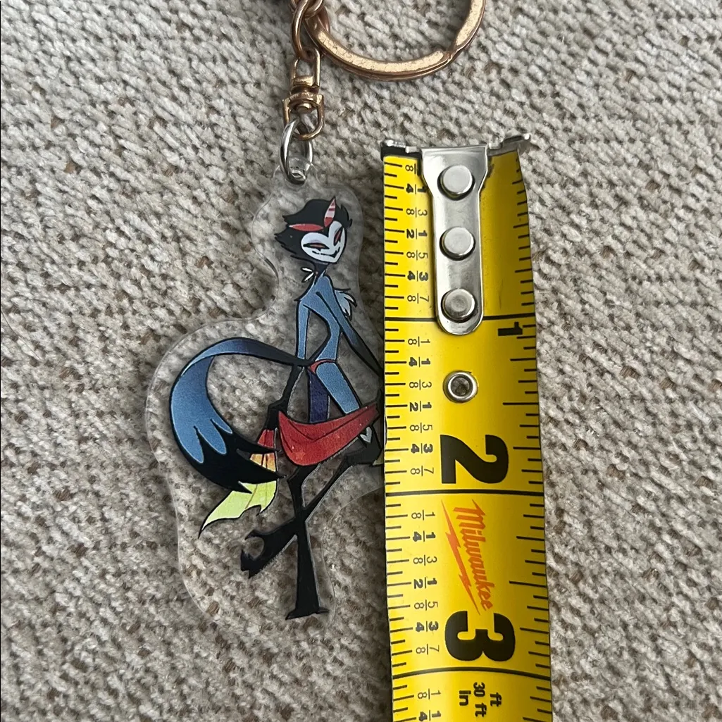 Helluva Boss Stolas Keychain Blue - Image 6
