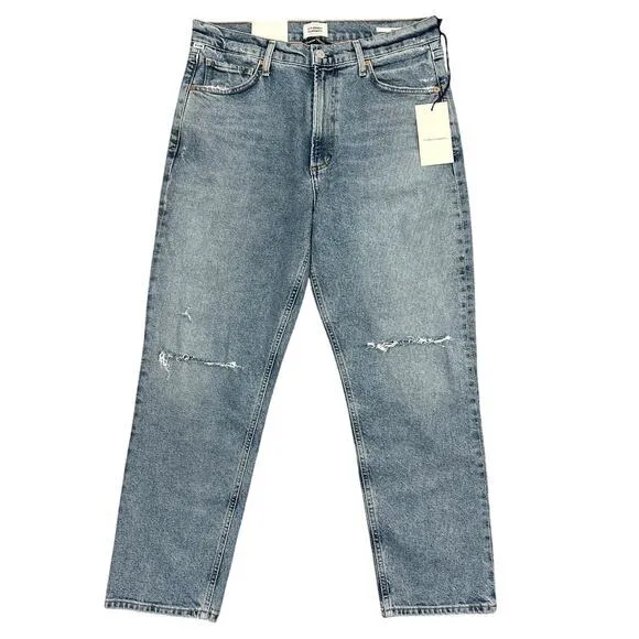 Citizens of Humanity Marlee Relaxed Taper Jeans Sz 30"‎ Freeport Light Wash NEW! - Image 3