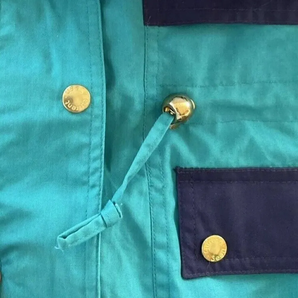 Vintage Current Seen Women’s 80’s 90s Retro Windbreaker Jacket Sz L made Russia - Image 10