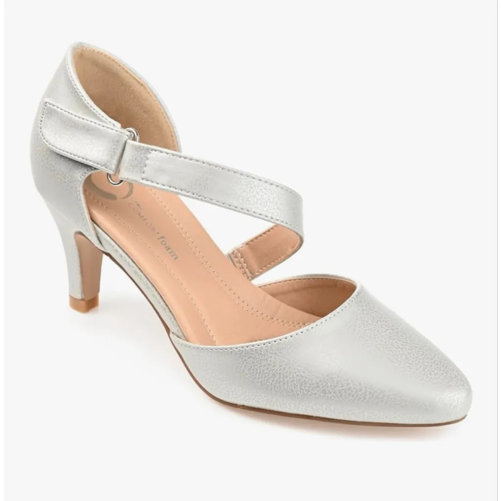 NEW Gold Journee Isadorah Mary Jane Pumps Shoes 8 $100 - Image 7