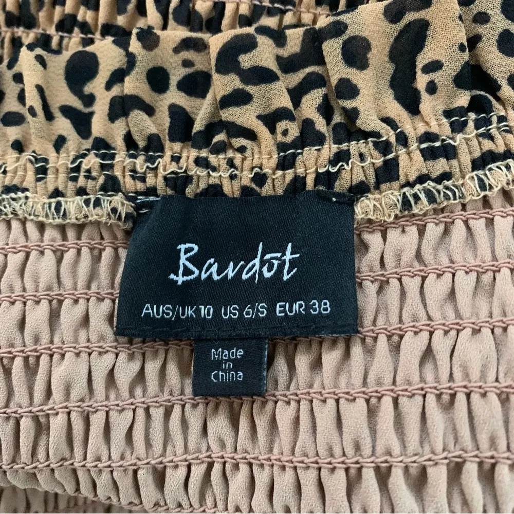Bardot Lucienne Frill Dress Ocelot Cheetah - Image 4