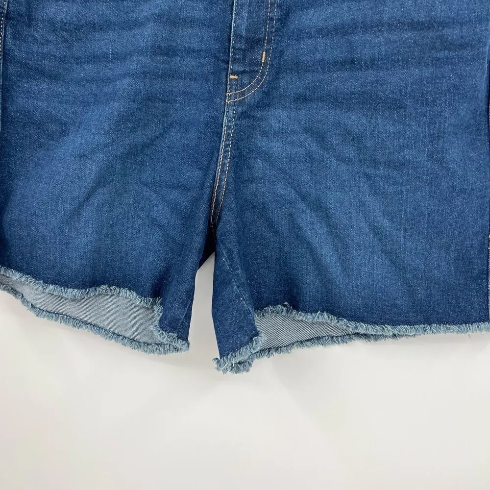 Levi's heritage high rise plus size cut off jean shorts shorts pockets size 16 - Image 6