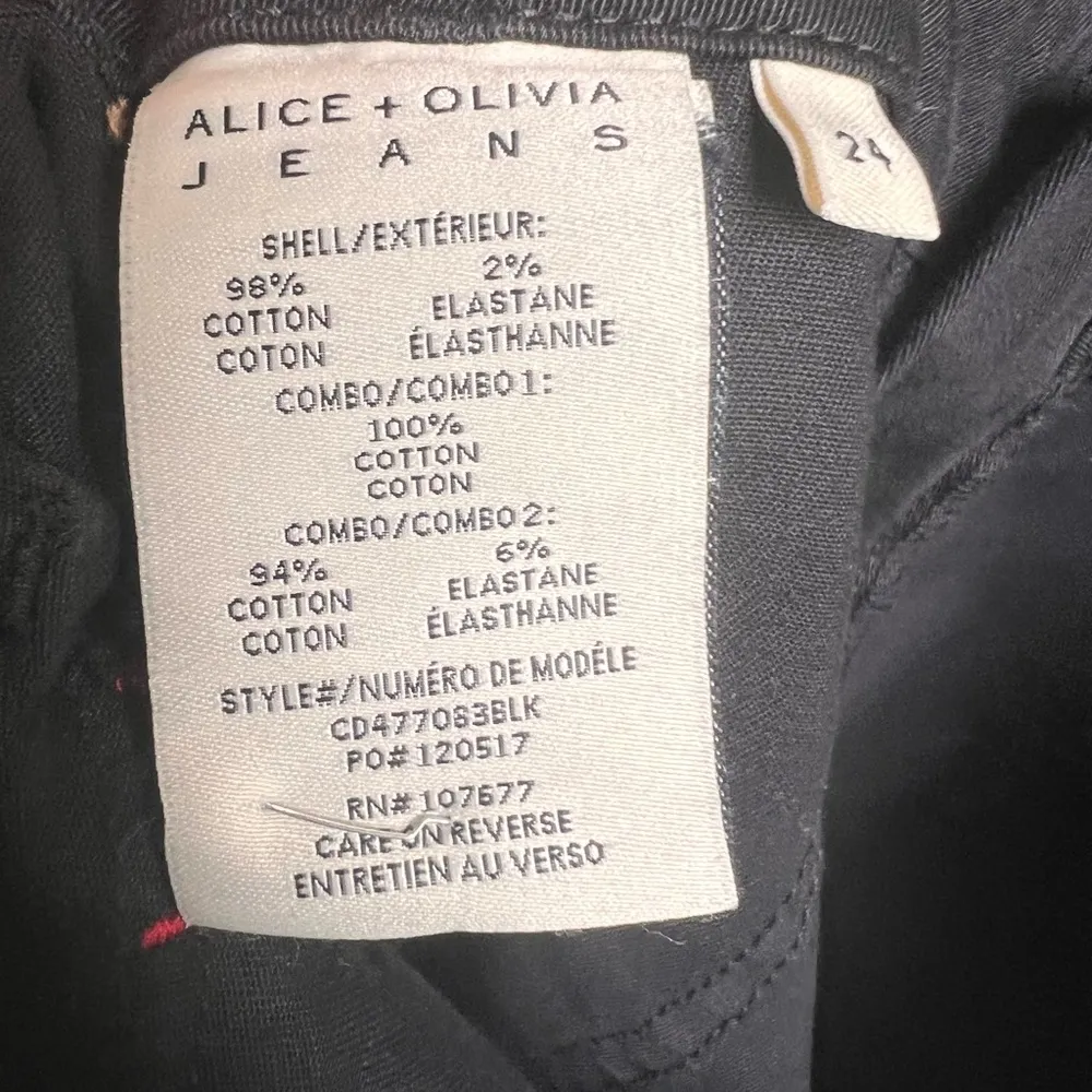NWOT Alice + Olivia jeans cargo pants size 24 - Image 7