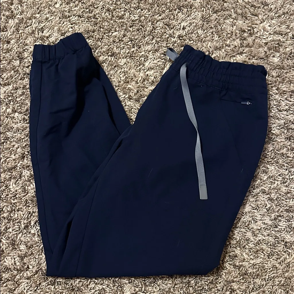 Figs Regina Scrub Joggers Navy Blue XS Petite - Image 9