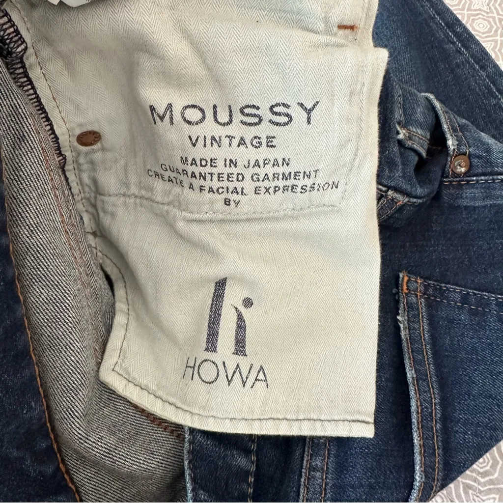 Moussy Vintage Denim Cicero Skinny Ankle Jean Dark Blue Wash MV Japan Size 29 - Image 10
