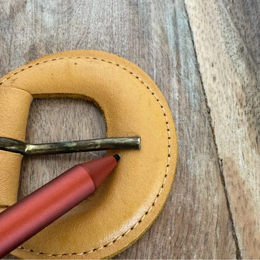 Capezio Argentina Womens Leather Woven Leather Belt Rustic Multicolor Size M/L - Image 7