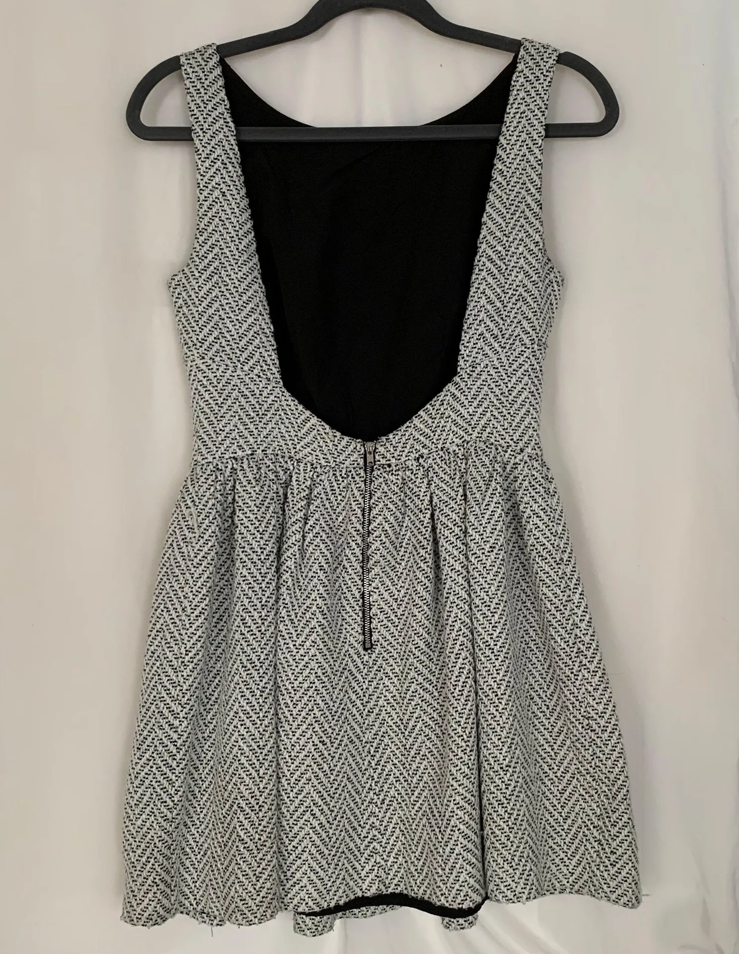 Black And White Skater Dress - Image 2
