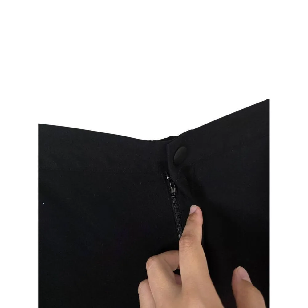 CAbi Pogger Stretch Pants Size Extra Small Black Side Pockets - Image 5