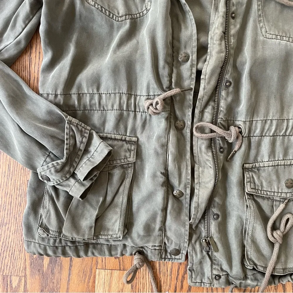 Olive Utility Jacket - Image 11