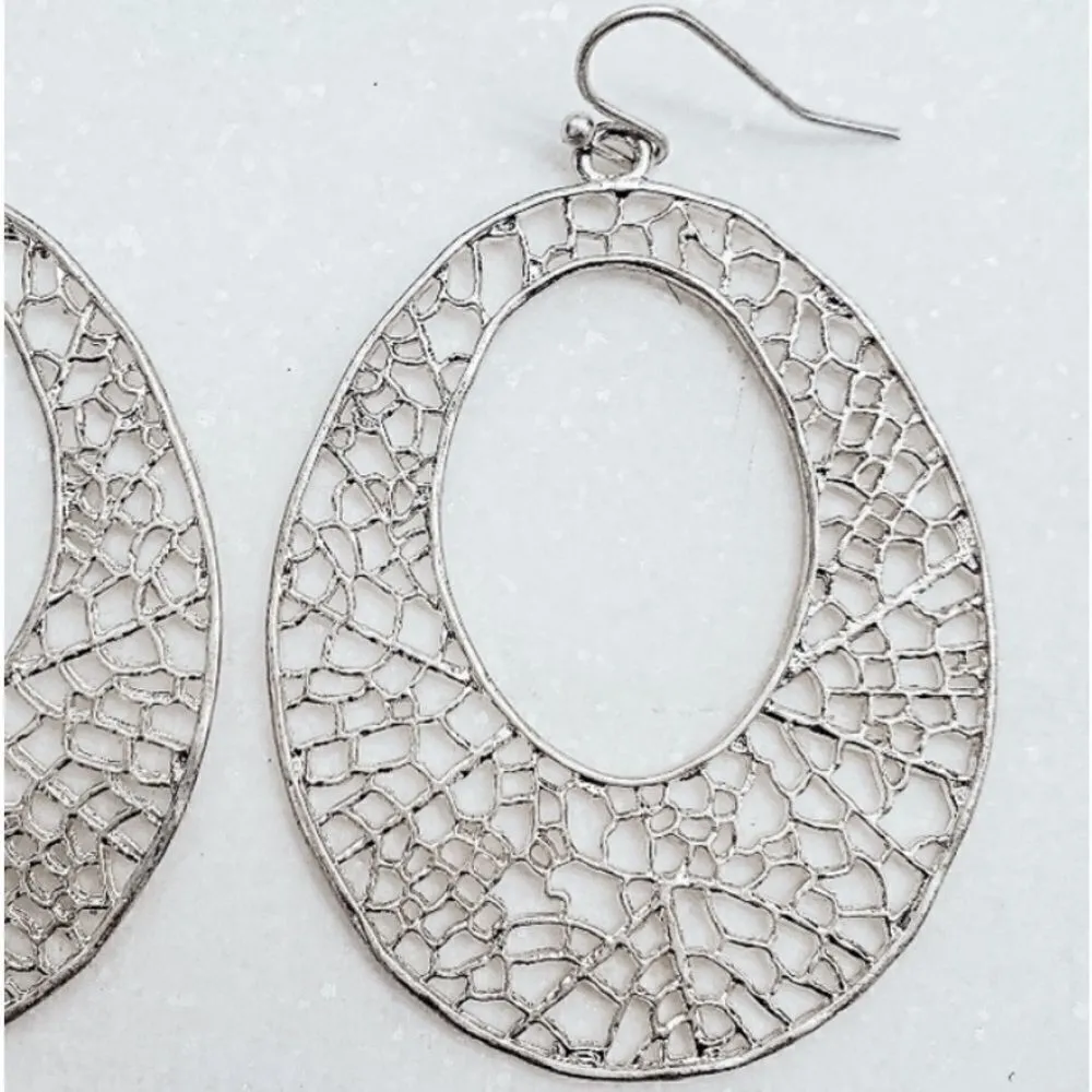 Webbed Pendant  Earrings‎ - Image 8