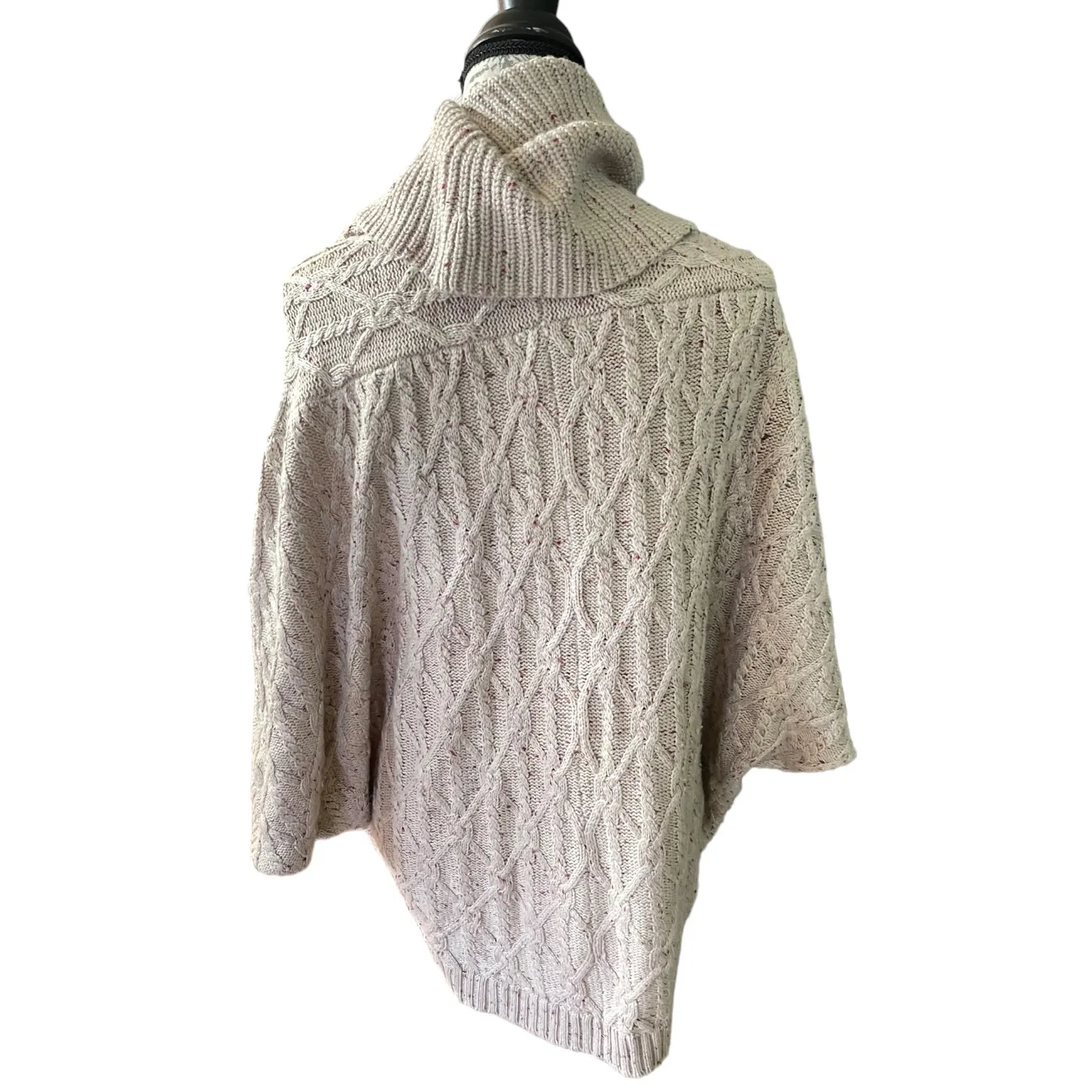 Design History Pink Speckled Turtleneck Sweater Size Large - Image 2