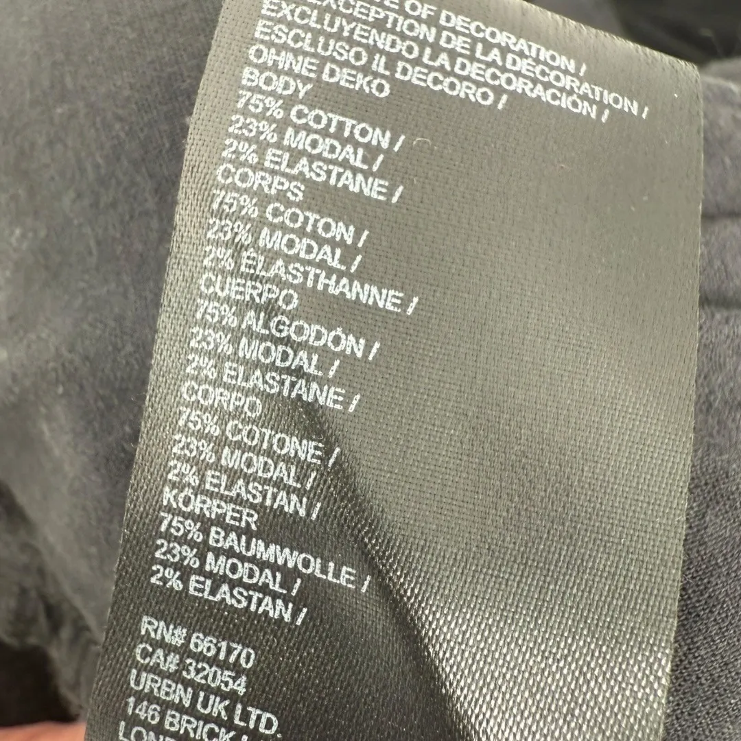 Anthropologie Pilcro Madi Front Slit Corduroy Maxi Skirt Black Sz 6 Boho Western - Image 12