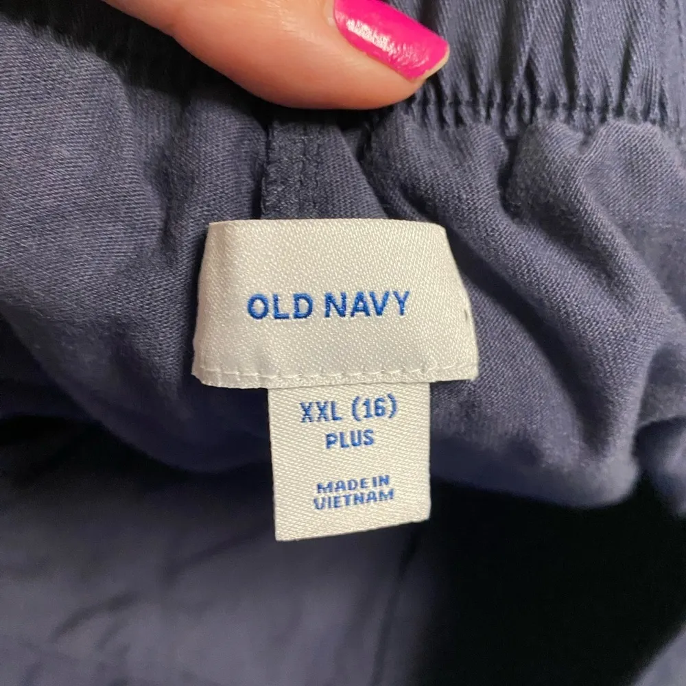 Old Navy Pleated Skort Tennis Golf Pickle Ball Navy Blue Size XXL Plus 16 NWT - Image 4