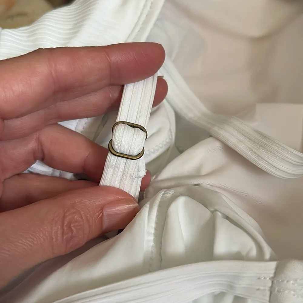 Andie The Amalfi‎ One Piece Swimsuit Ribbed White size XL NWT - Image 8