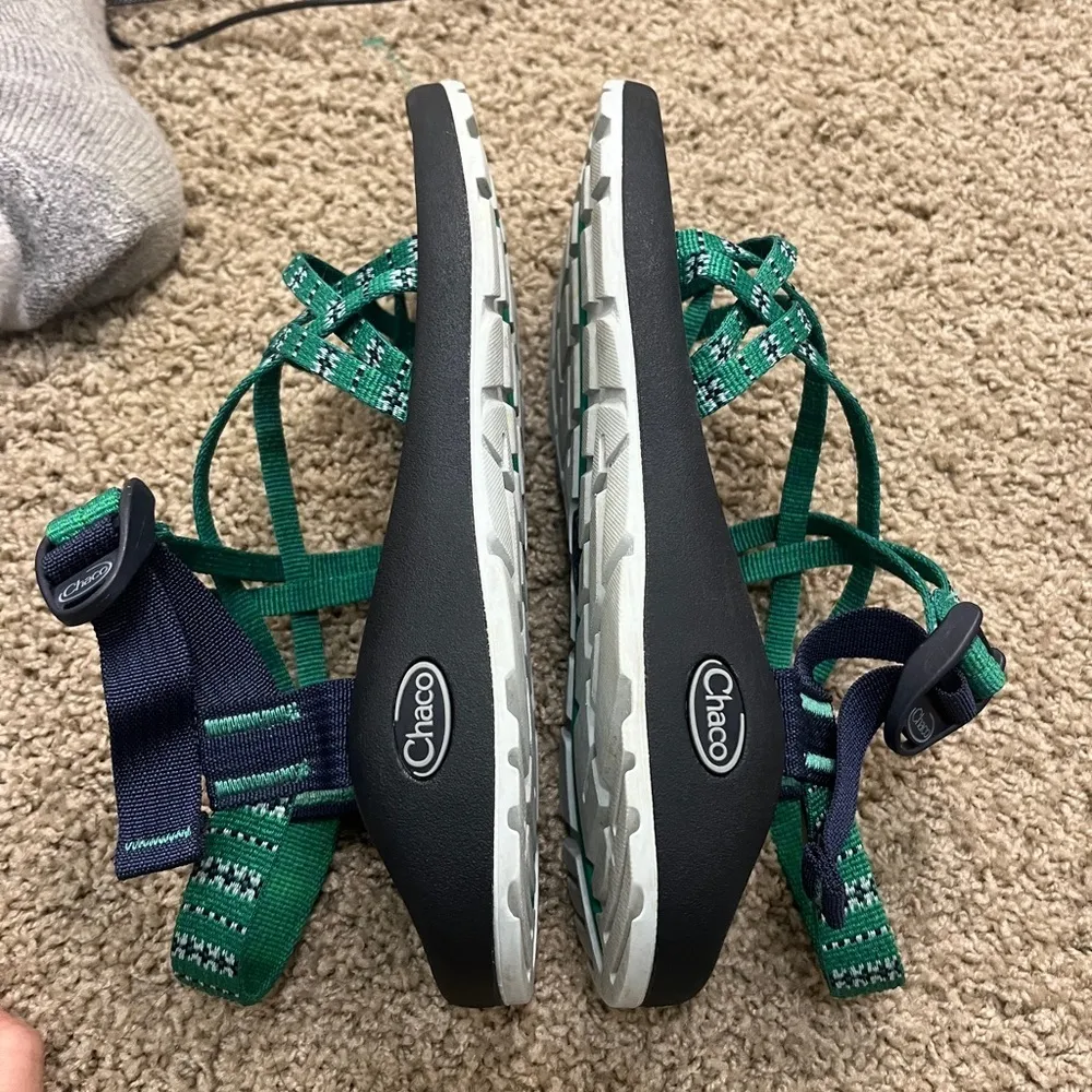 Chaco Zx2 Classic Eclipse Green Sandals W10 - Image 4