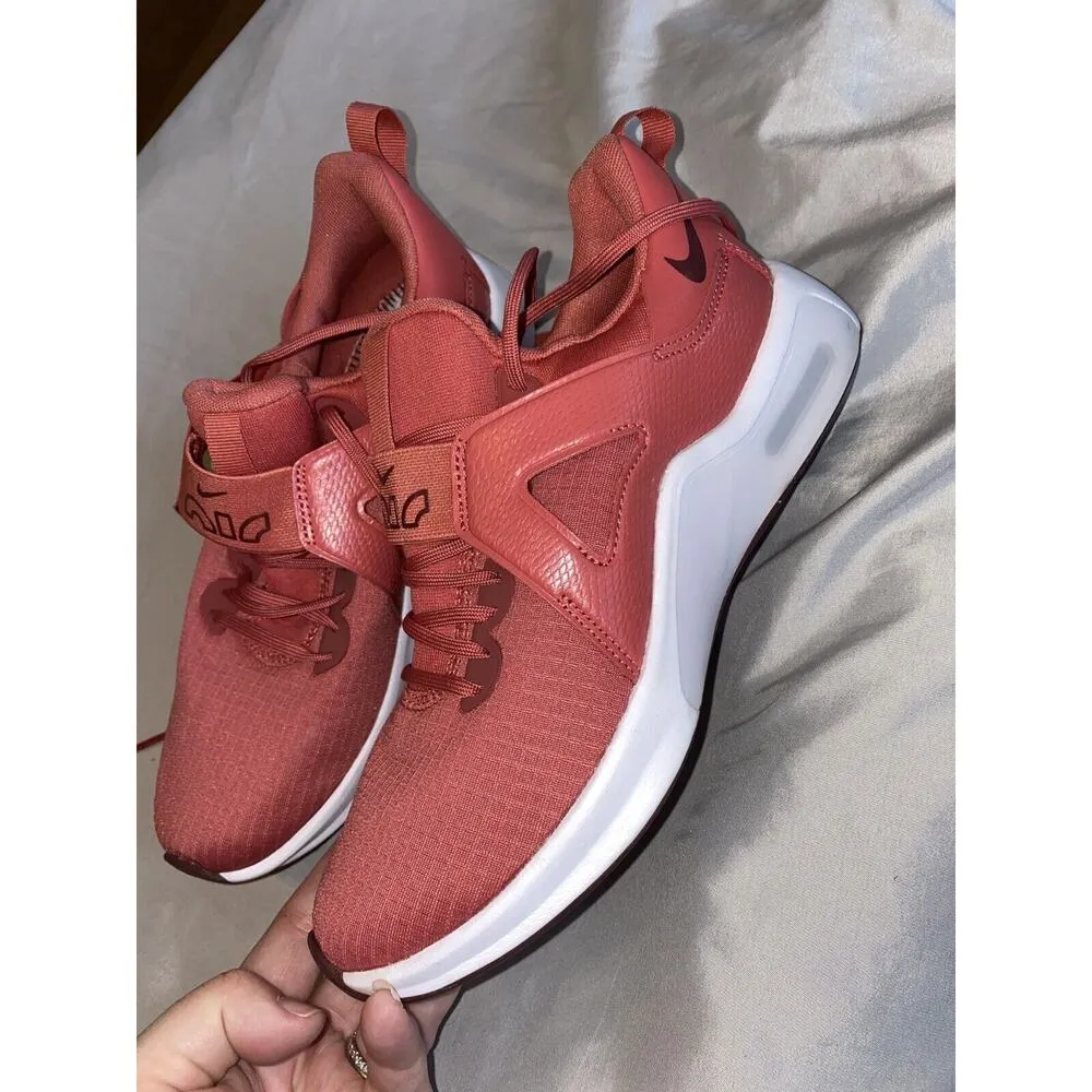 Nike Air Max Bella TR 5 Sneaker Women's 7.5 Dark Pink Mesh Shoes DD9285-602 S47 - Image 3