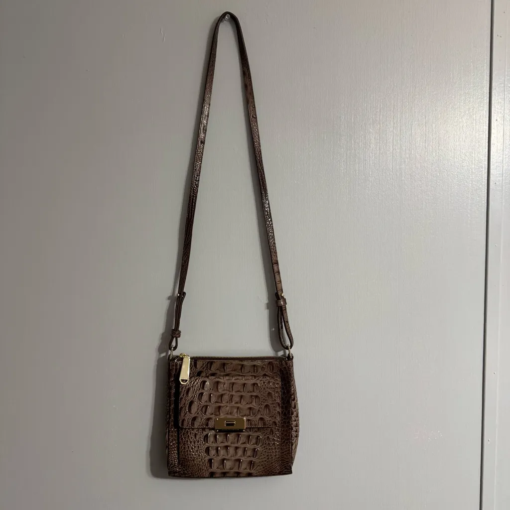 Brahmin Brown Crossbody Handbag - Image 15