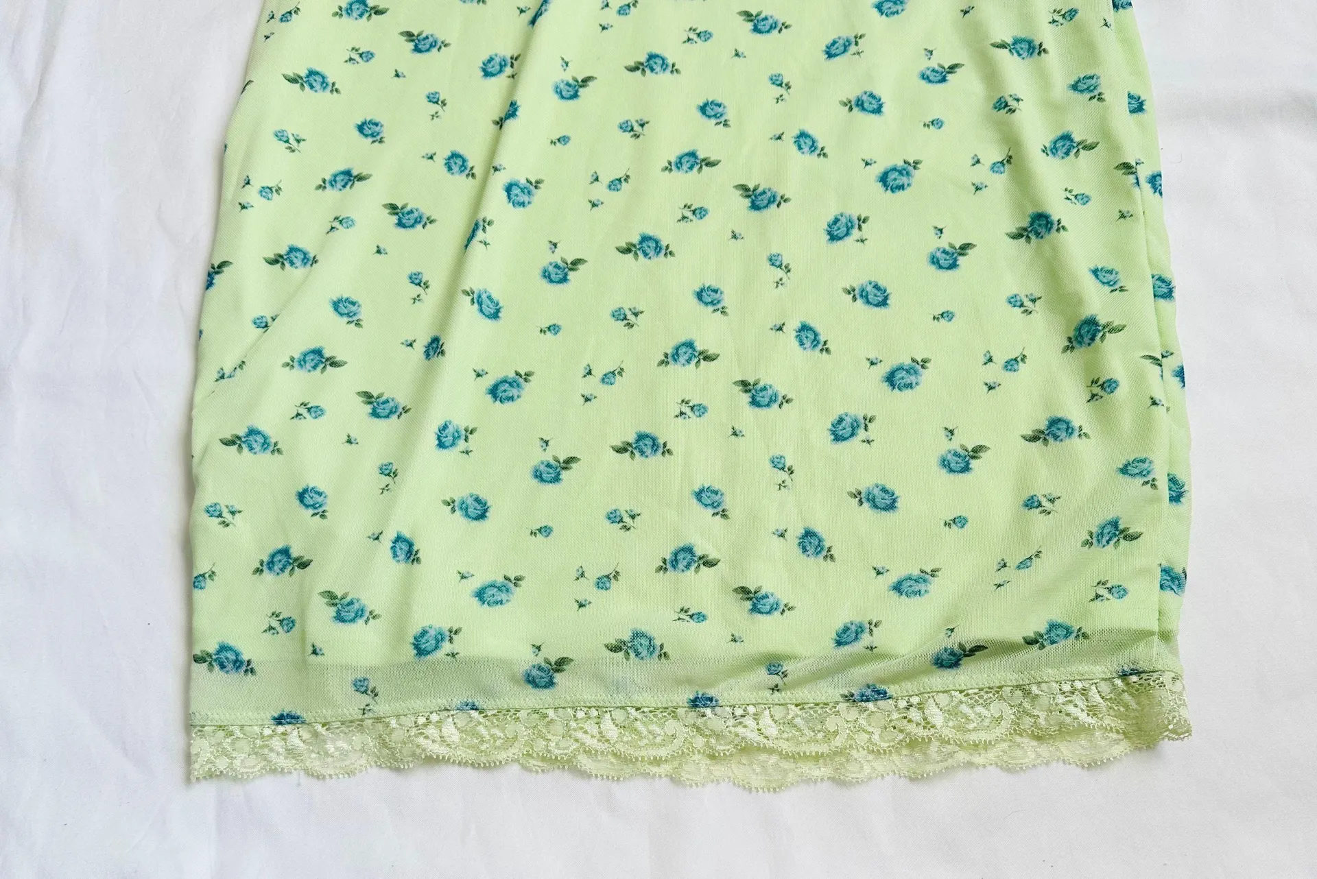 ★ NWOT  Mini Dress - Floral Light Green ★ - Image 11