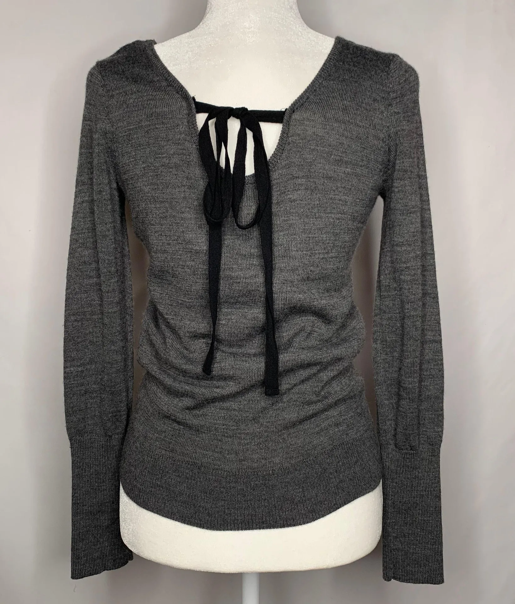 Anthro Angel Of The North Torie Tie Back Sweater - Image 2