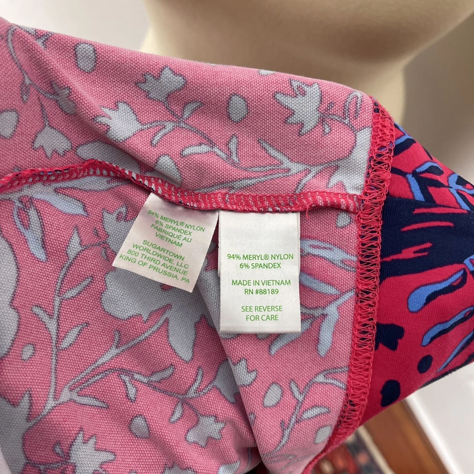 Lilly Pulitzer Braedyn UPF 50 Shealth Dress in Ruby Red Heron My‎ Own XS - Image 9