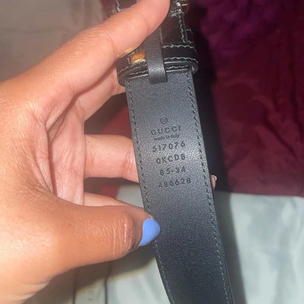 Small Suede Ophidia Belt Bag - Image 11